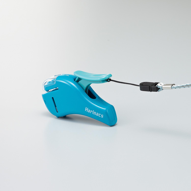 KOKUYO’s Harinacs Compact Alpha is a stapleless stapler that binds up to 5 sheets